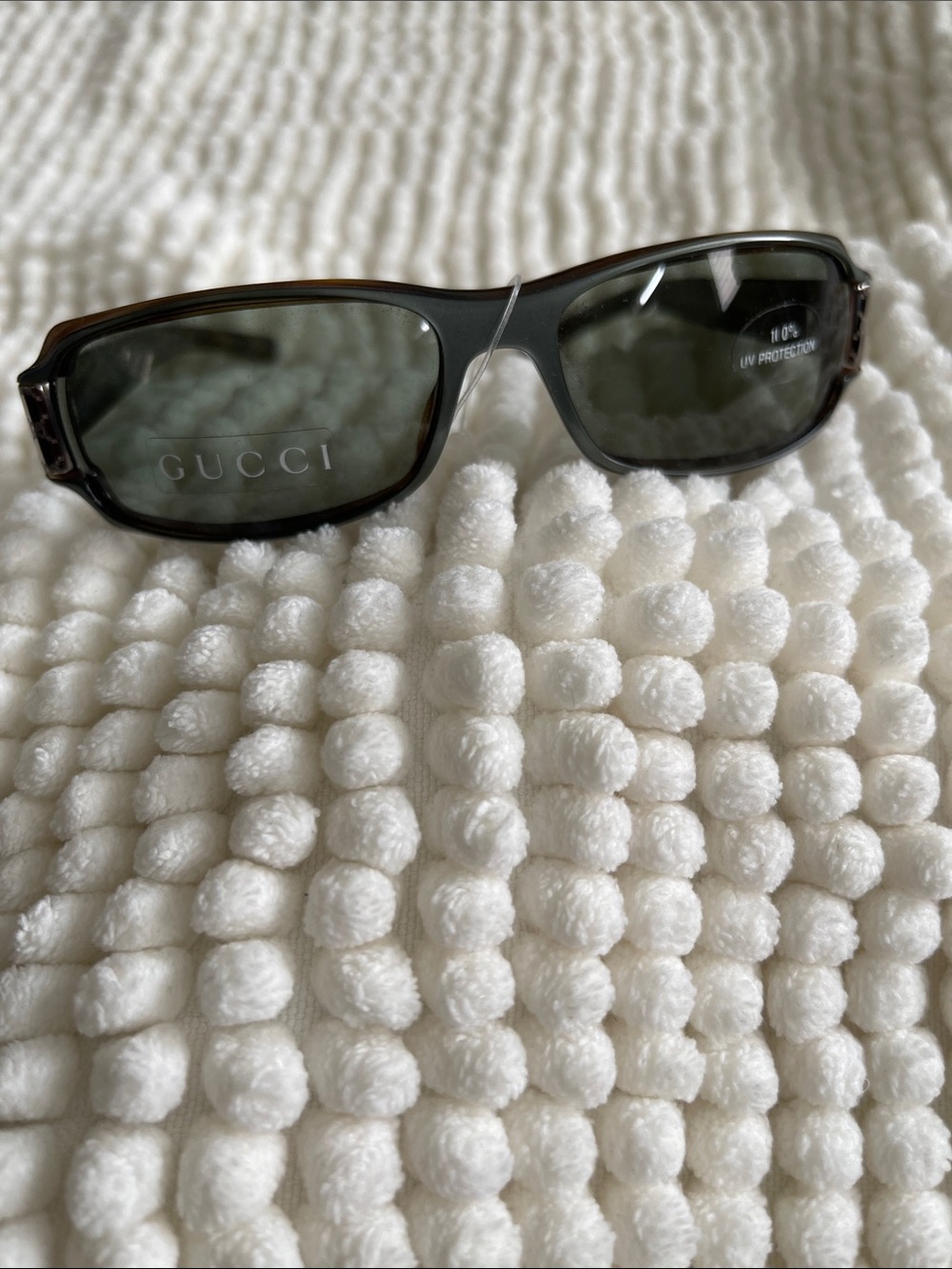 Gucci. Slate Gray. Frame Sunglasses with Grey Lenses